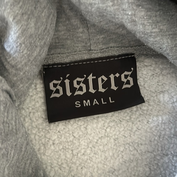 Sisters Apparel gray hoodie - Picture 6 of 7